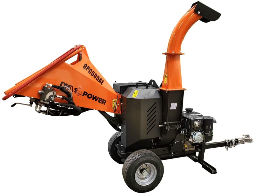 Detail K2 OPC505AE 5-in 14 HP Cordless Gas-Powered Electric-Start Shredder/Chipper