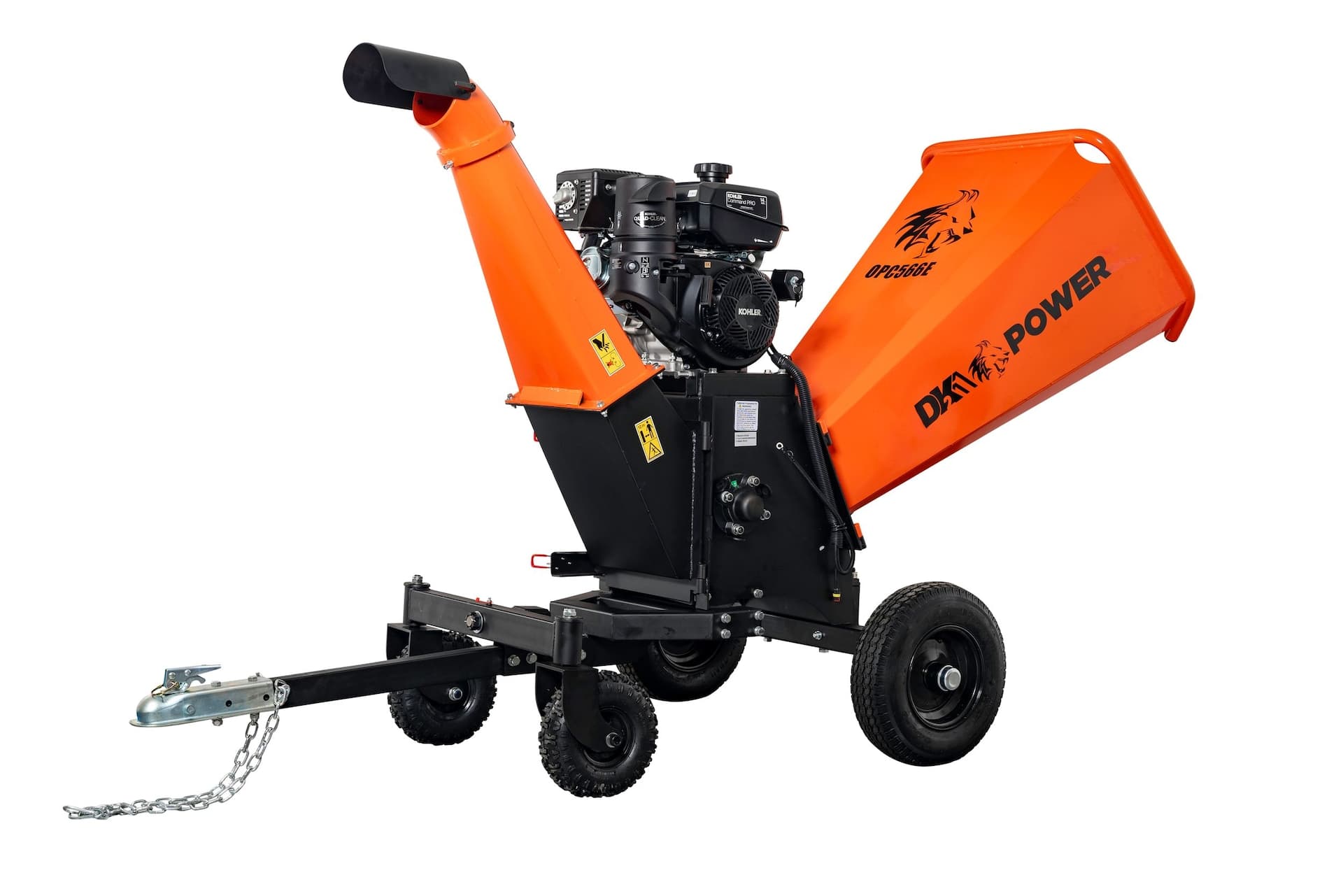 Detail K2 OPC566E 6-in 14 HP Cordless Gas-Powered Electric-Start Shredder/Chipper