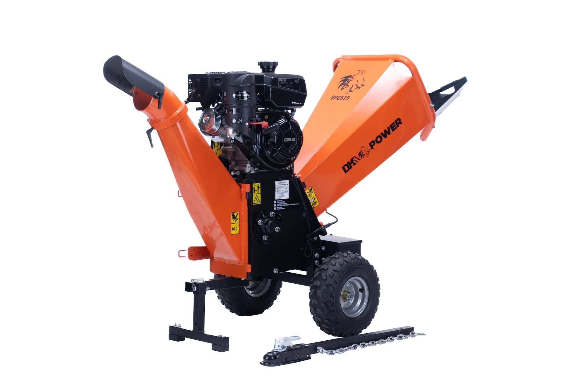 DK2 POWER by Marlon 5-Inch 9.5 HP 277 cc Kinetic Chipper