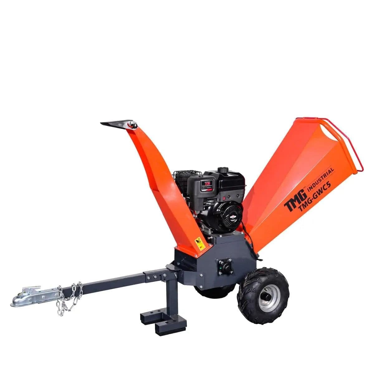 TMG Industrial 4-3/4" 13.5HP Towable Wood Chipper