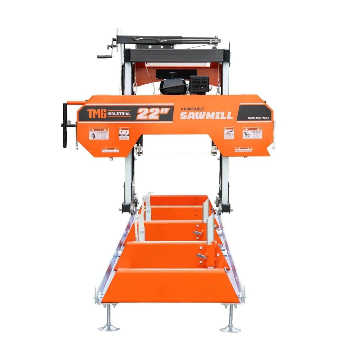 TMG Industrial 7-HP Kohler Engine Portable Sawmill, 22-in
