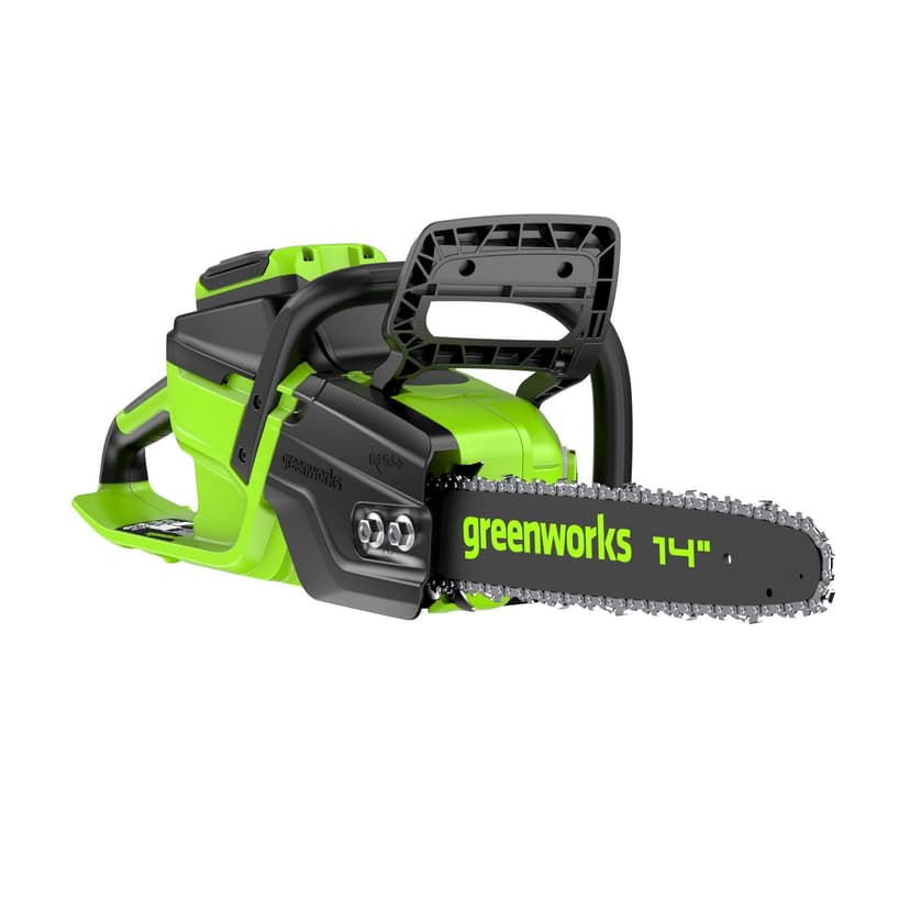 Greenworks 60V 14-in 1.2kW Chainsaw with 4.0 Ah Battery & 3 Amp Charger