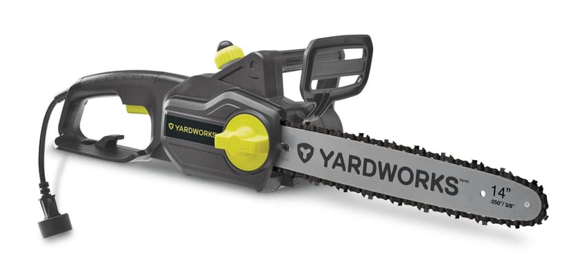 Yardworks 9 Amp Electric Corded Chainsaw, 14-in