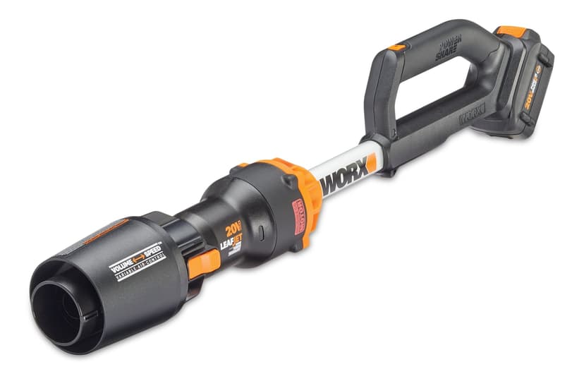 WORX WG543 20V Power Share™ Cordless Leafjet Blower/Sweeper, 4Ah Battery
