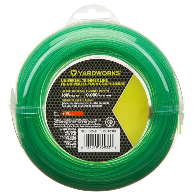 Yardworks Universal Bulk Trimmer Line, 160-ft x 0.080-in