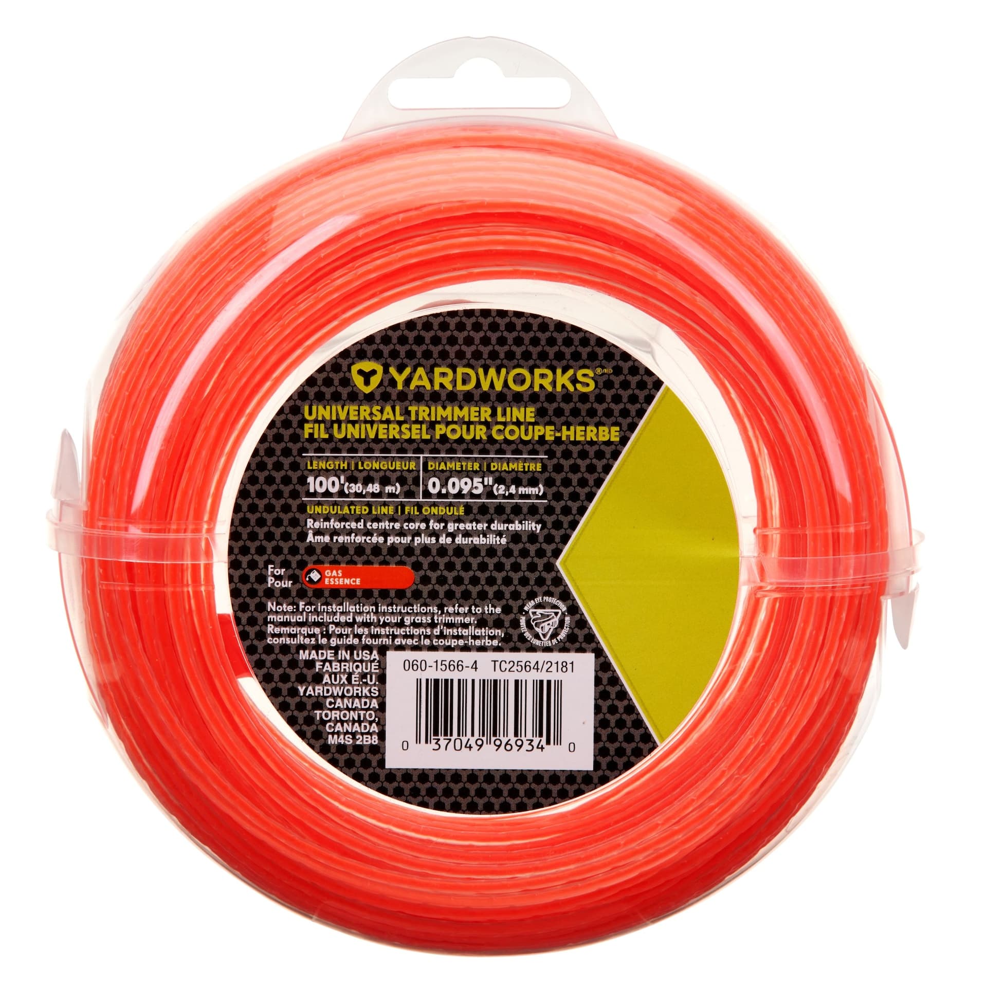Yardworks Universal Bulk Trimmer Line, 100-ft x 0.095-in