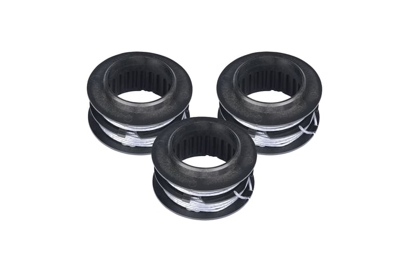 Greenworks Dual Line Replacement Bump Feed Spool for 60 V String Trimmer, 3-pk, 0.08-in