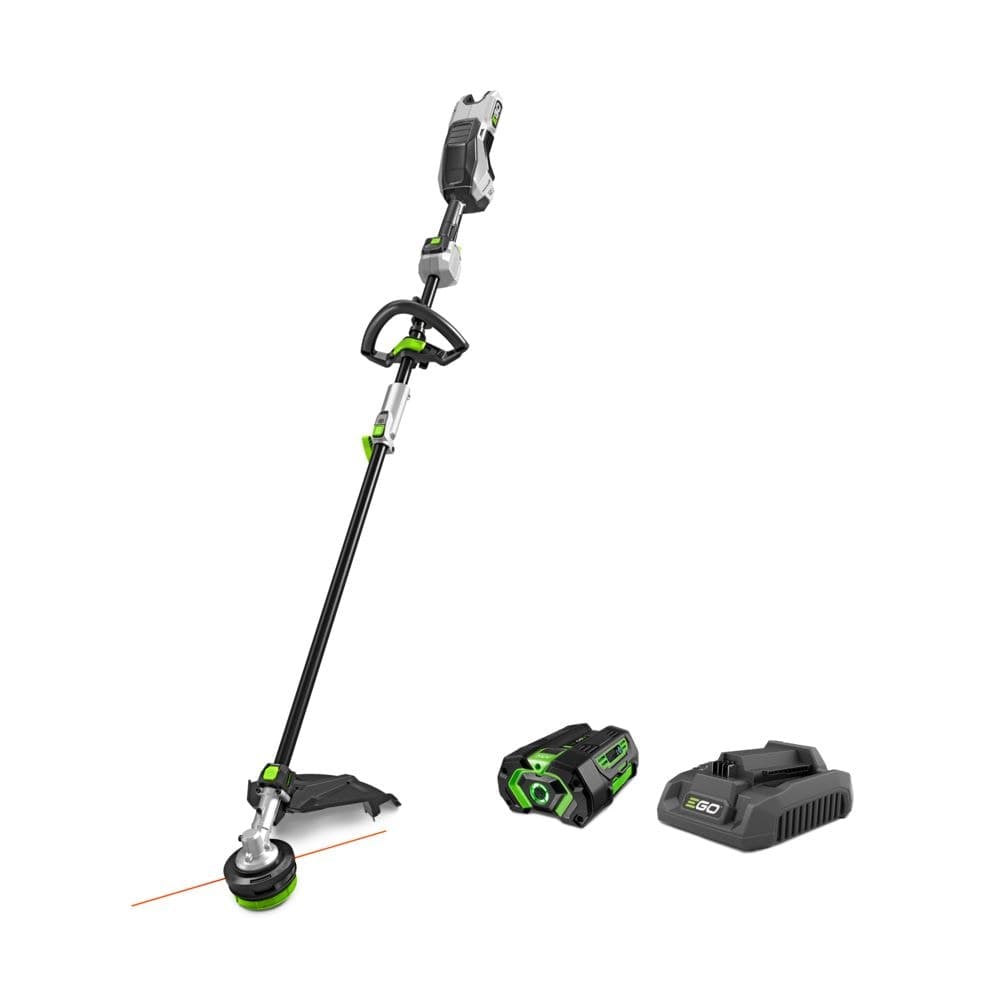 EGO POWER+ 56V Brushless Cordless Multi-Head 16-in String Trimmer with POWERLOAD™ Technology, includes (1)4.0Ah Battery and (1)320W Charger, MST1603