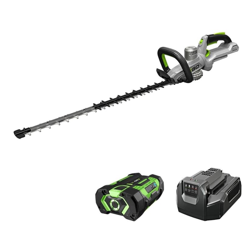 EGO POWER+ 56V Brushless Cordless 25-in Hedge Trimmer, Includes (1) 2.5Ah Battery and (1) 210W Standard Charger, HT2501