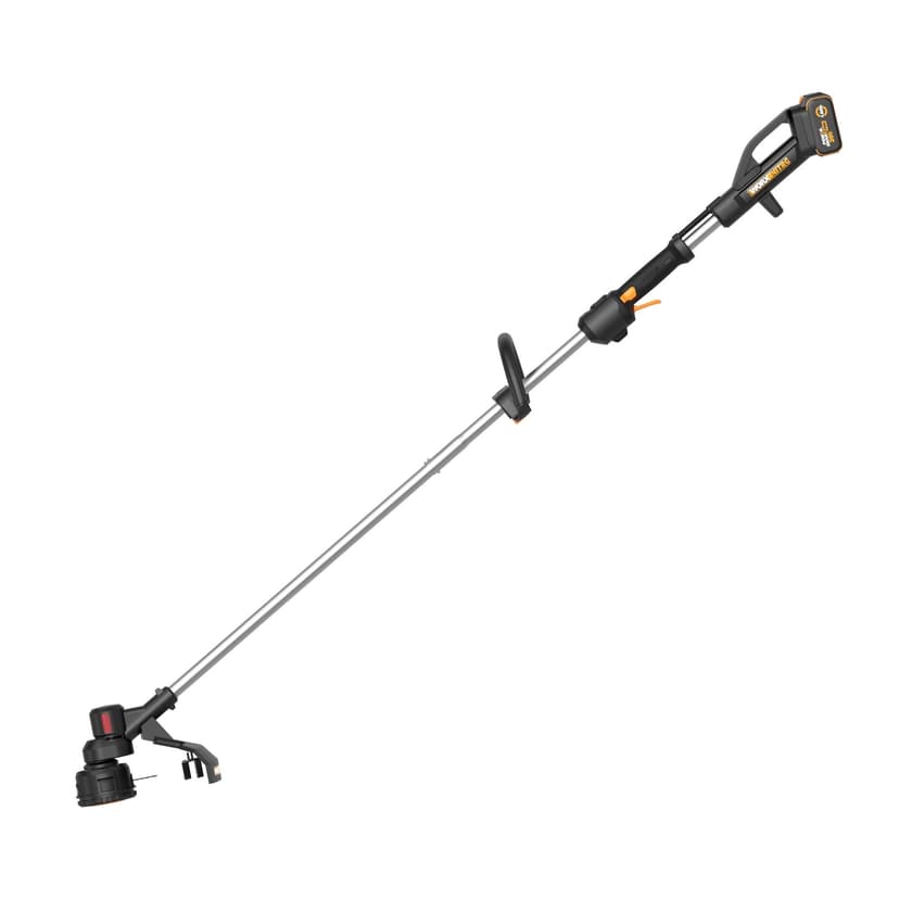 Worx Nitro™ 20V PowerShare™ Brushless Cordless Garden Grass Trimmer Kit, 15-in with (1) 4.Ah PowerShare™ Pro Battery & (1) 2.0A Charger