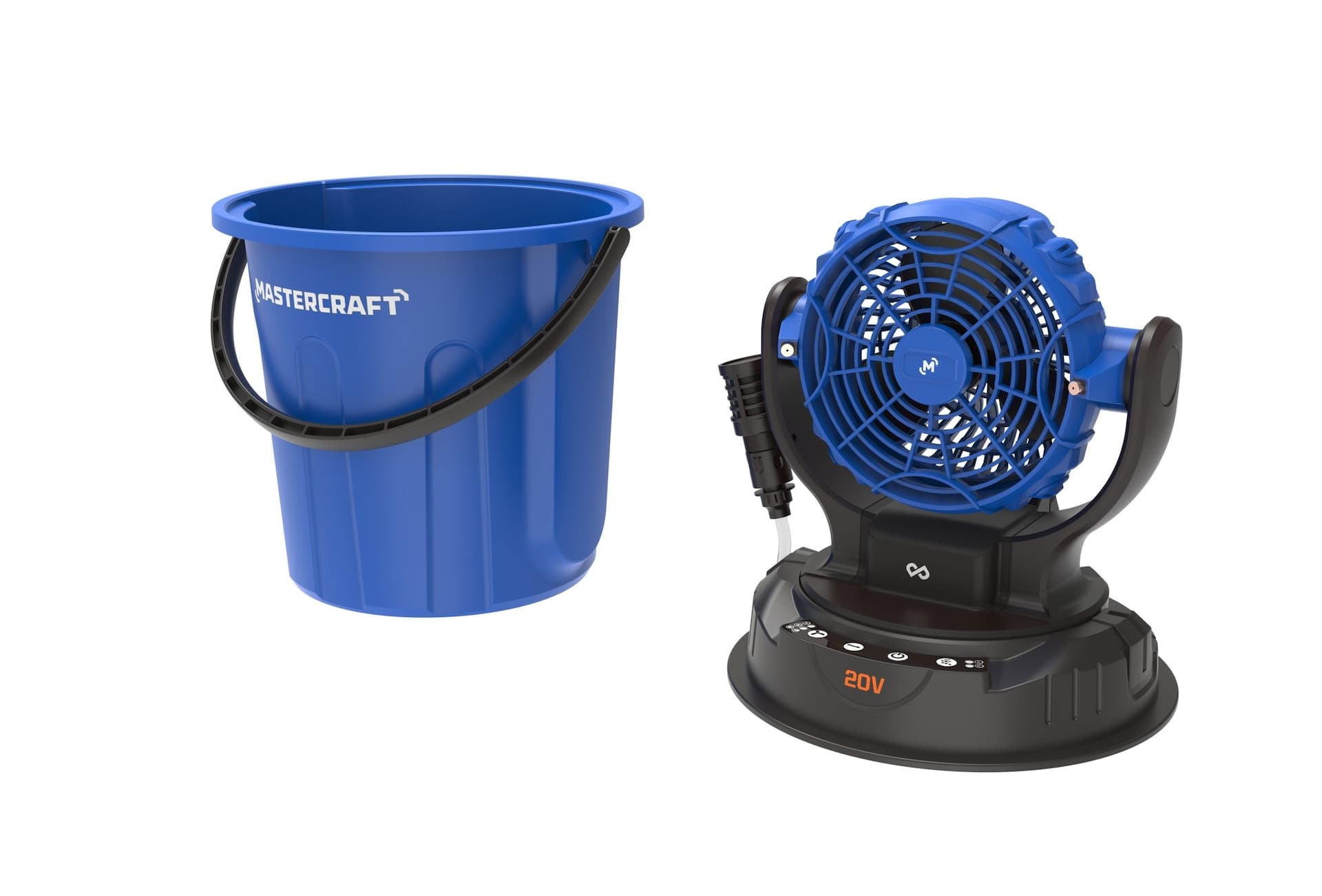 Mastercraft 20V Cordless Misting Fan, Tool Only, PWR POD Compatible