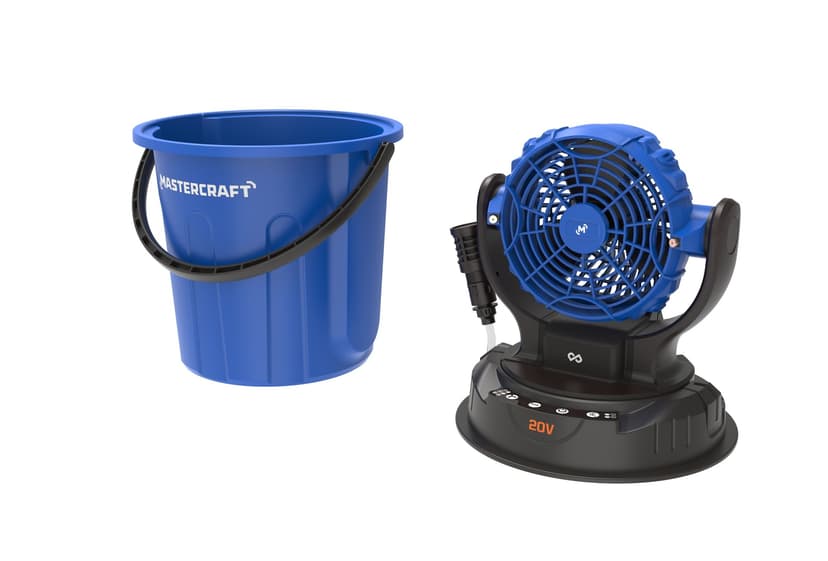 Mastercraft 20V Cordless Misting Fan, Tool Only, PWR POD Compatible