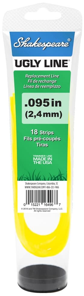 Shakespeare Ugly Head Replacement Trim & Edge Line, 0.095-in