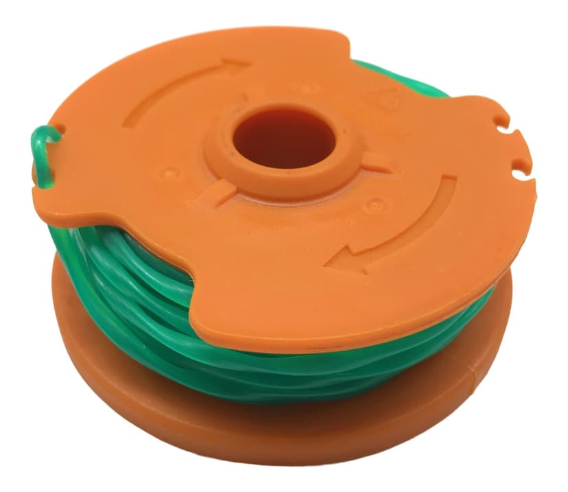 WORX WA0014 2x20V Replacement Trimmer Line Spool, 0.080-in