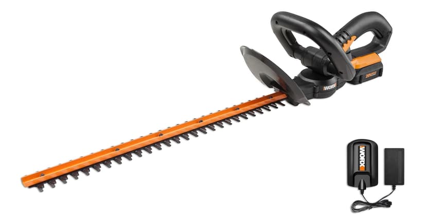 WORX WG261 20V Power Share™ Cordless Hedge Trimmer, 22-in