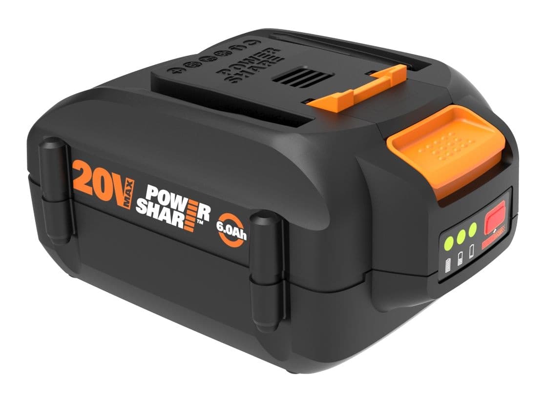 WORX WA3671 20V MAX Power Share™ 6Ah Lithium-ion Replacement Battery
