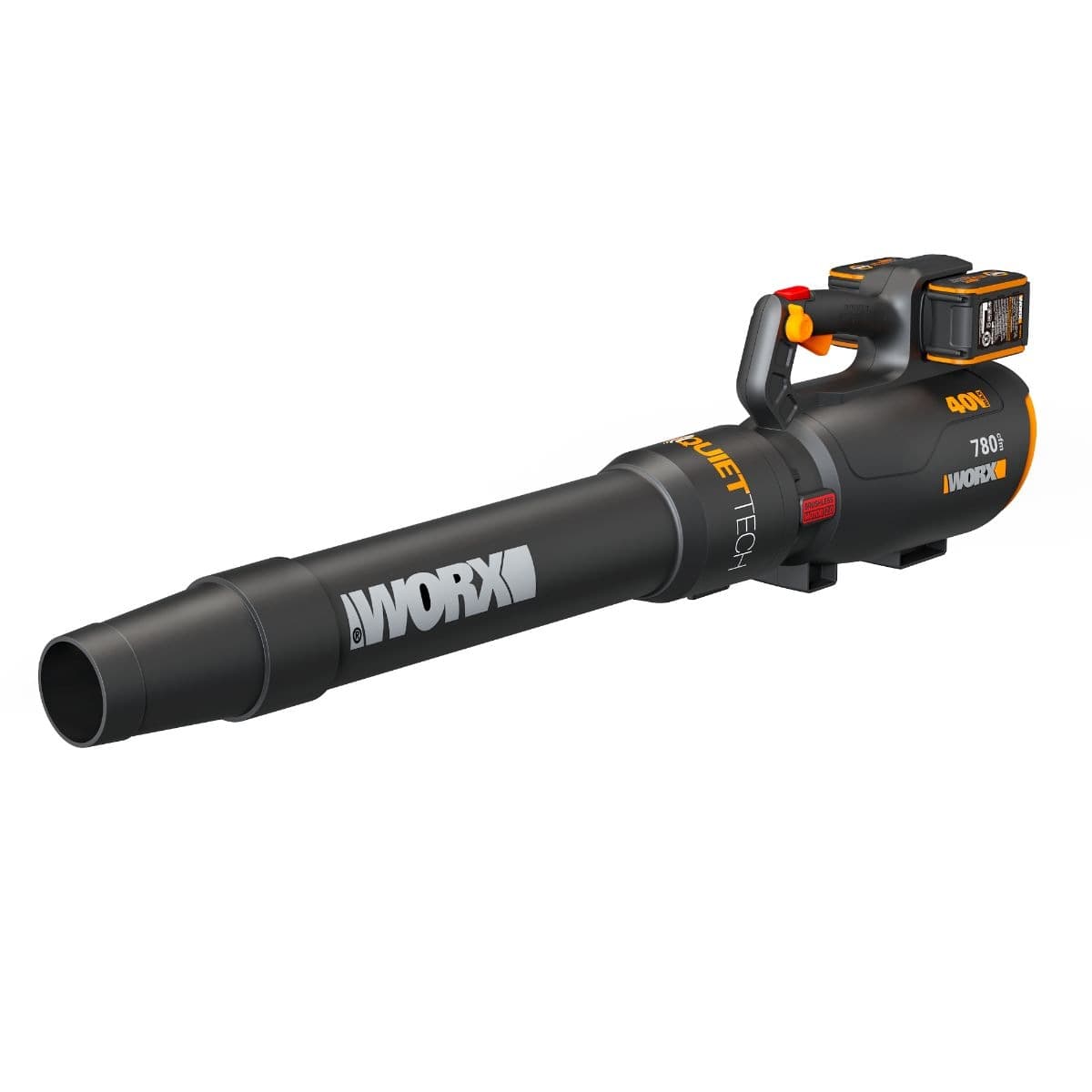 Worx 40V Power Share™ 780 CFM 190 MPH QuietTech Leaf Blower