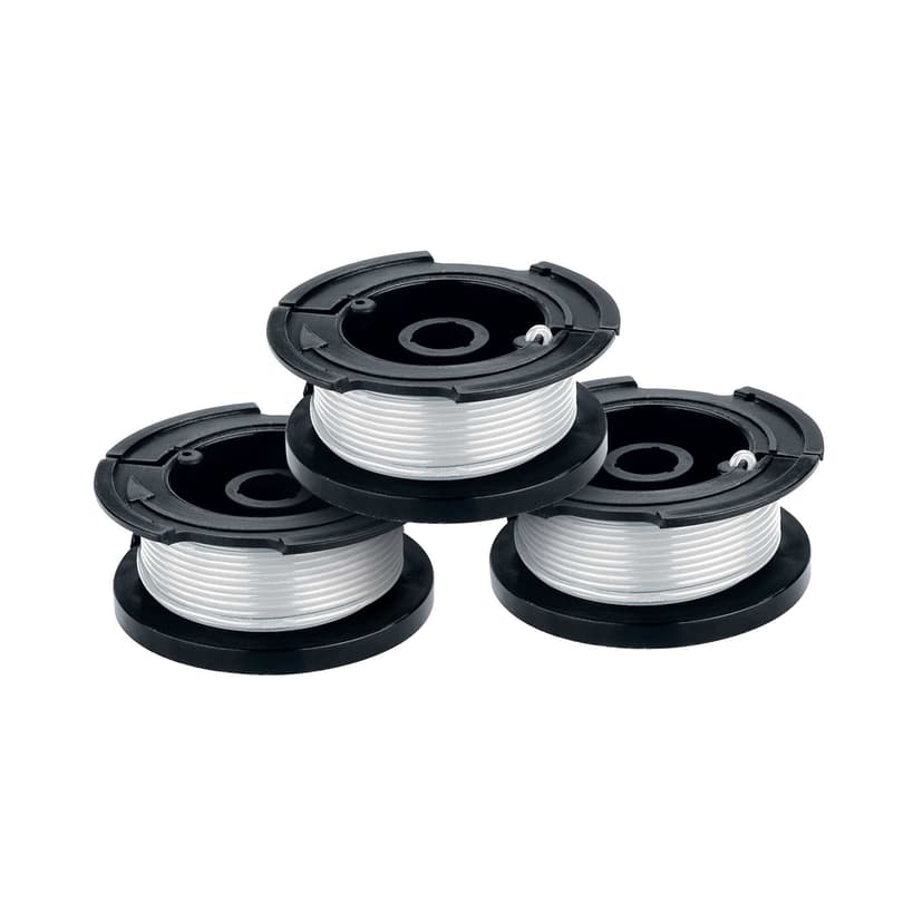 Black & Decker AF-100-3ZP Single Line AFS Auto Feed Replacement Spools, 3-pk, 0.065-inx30-ft