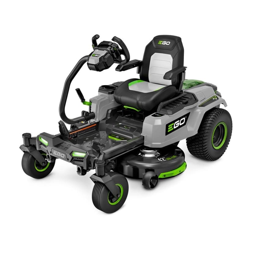 EGO POWER+ Z6 42" Zero Turn Mower with e-STEER™ Technology, Includes (2) 10.0Ah and (4) 6.0Ah Batteries & 800W Charger, ZT4215S