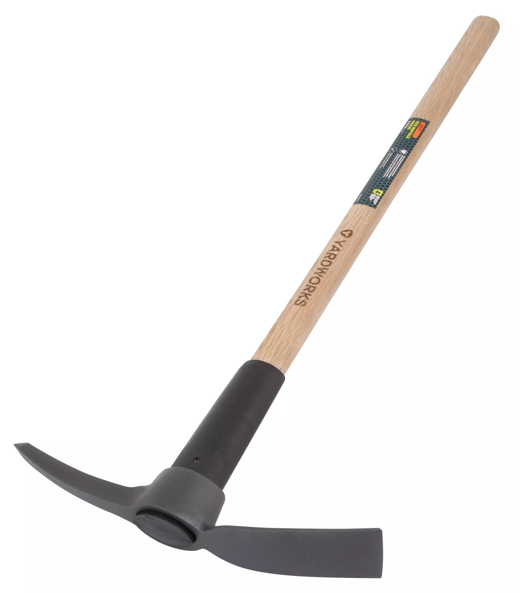 Yardworks 36-in 2.5-lb Pick/Mattock, Hardwood Shaft