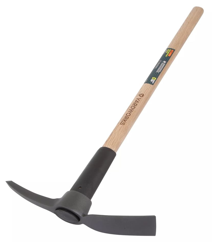 Yardworks 36-in 2.5-lb Pick/Mattock, Hardwood Shaft