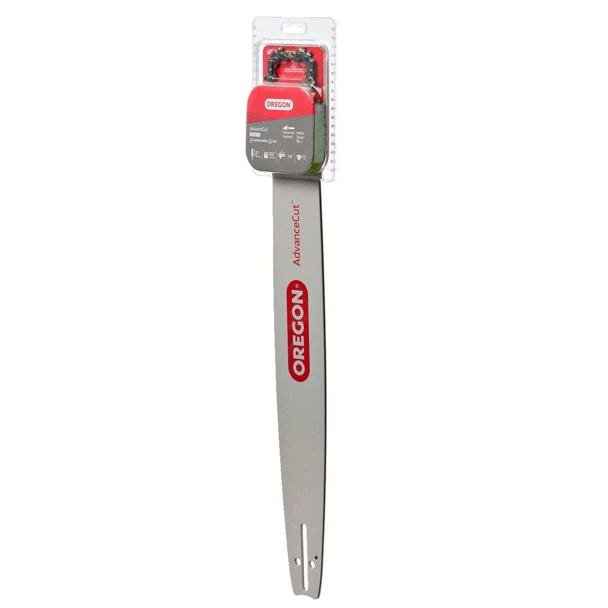 Oregon AdvanceCut Chainsaw Bar & D72 Chain Combo, 20-in