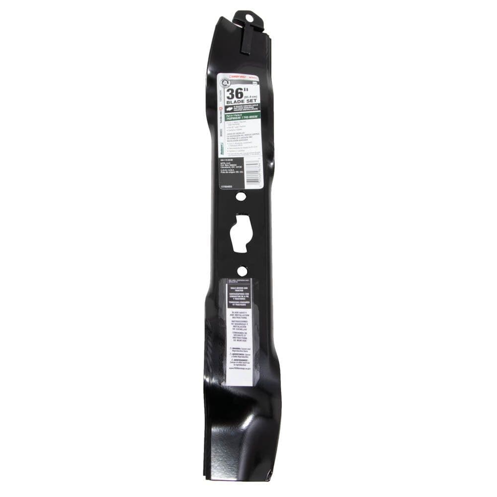 MTD Tractor Blade Replacement Set, 3-in-1 Functionality, 36-in