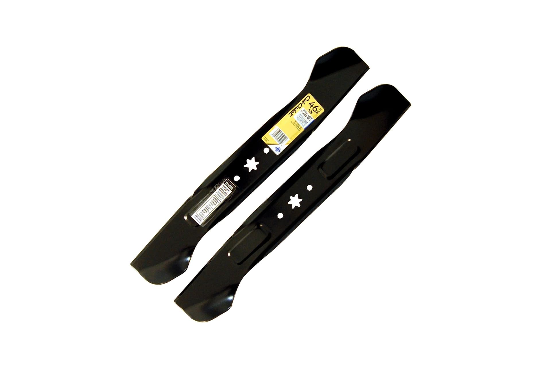 Cub Cadet NX-15 Riding Mower 2-in-1 High-Lift Blade Set, Fits 2015 & After Models, Black, 46-in, 2-pk
