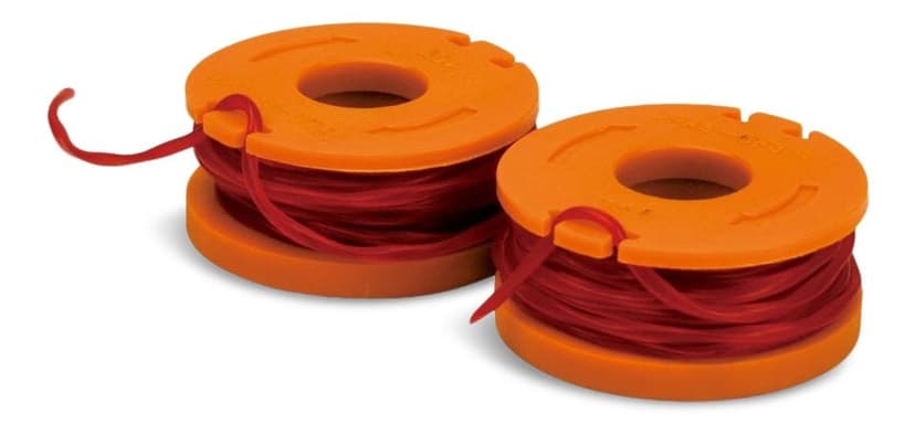 WORX WA0004 Grass Trimmer String/Spool Replacement, Dual Line Cordless, 0.065-in