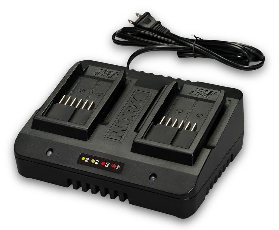 WORX Power Share 20V Lithium-ion Dual Port Charger