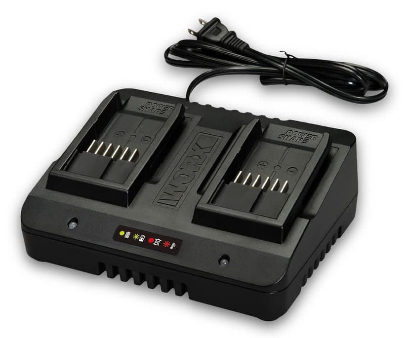 WORX Power Share 20V Lithium-ion Dual Port Charger