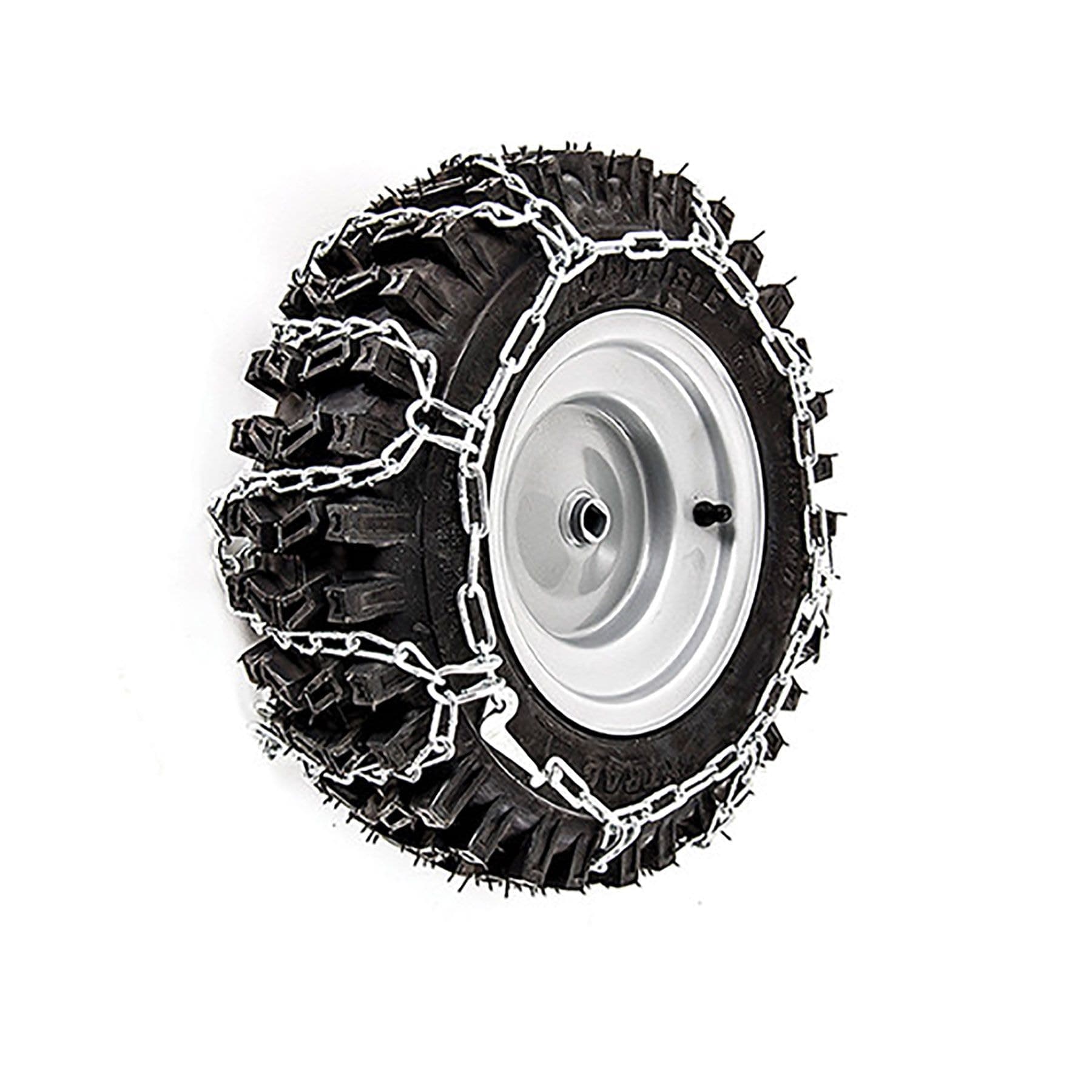 Certified Universal Snowblower Tire Chains, 2 Pk, 16 x 6.5/8-in, added traction