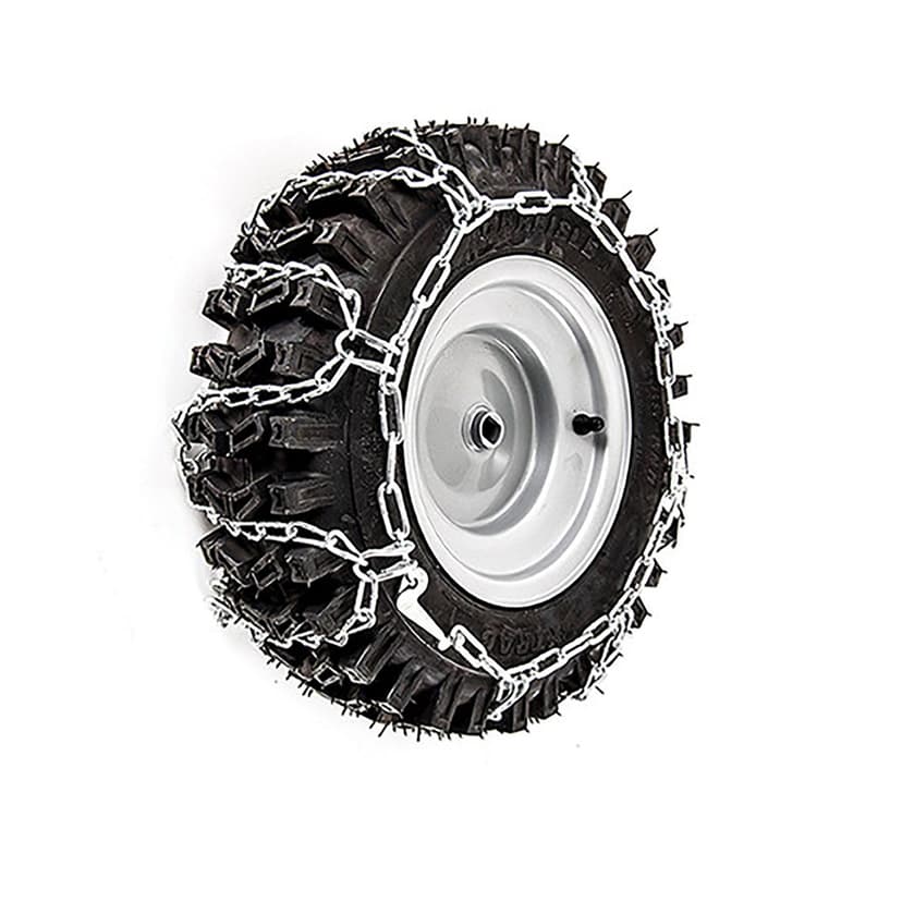 Certified Universal Snowblower Tire Chains, 2 Pk, 16 x 6.5/8-in, added traction