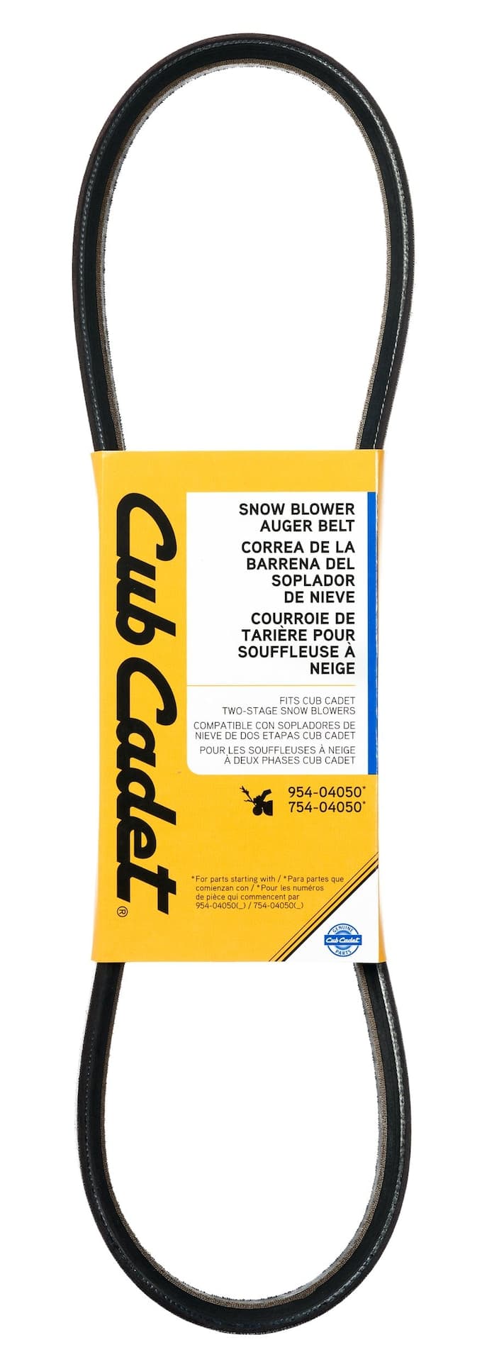 Cub Cadet Replacement Snowblower Auger Belt, 35-in