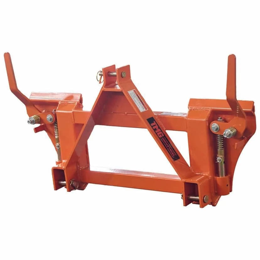 TMG Industrial 3-Point Quick Hitch for CAT 1 Hook Up