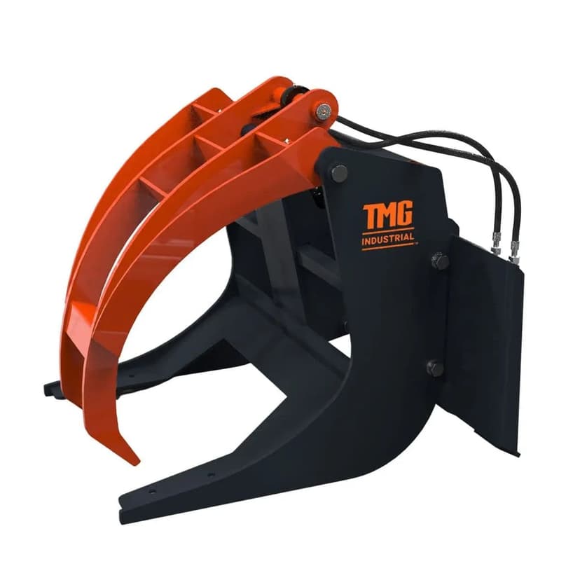 TMG Industrial Skid Steer Log Grapple, 30-in