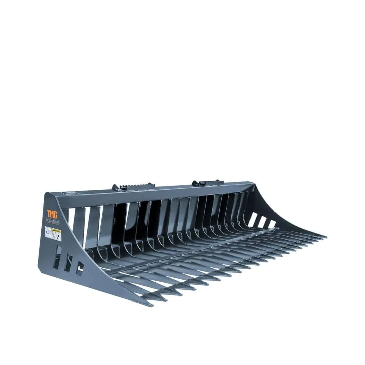 TMG Industrial Skid Steer Skeleton Bucket, 84-in