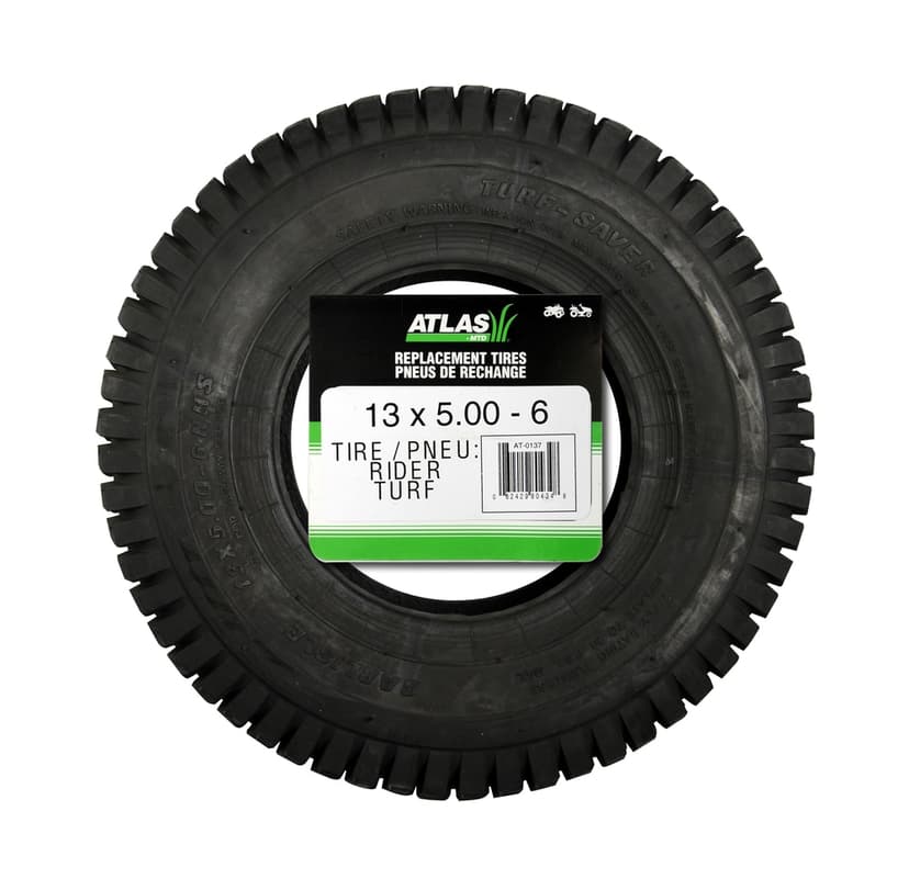 Atlas Lawn & Garden Tractor Replacement Tire, 13 x 5-6-in