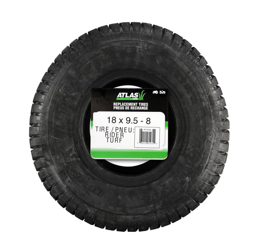 Atlas 18-in x 9.5-8-in Lawn Tractor Replacement Tire