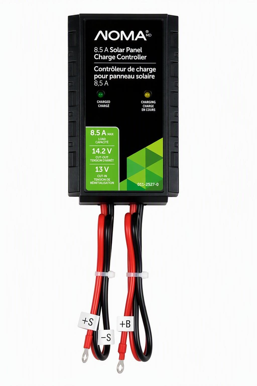 Noma 8.5A Solar Charge Controller with Built-in Battery Protection