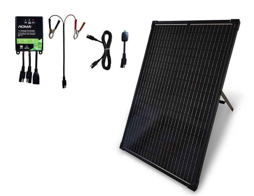 Noma 50W Weather-Resistant Crystalline Solar Panel