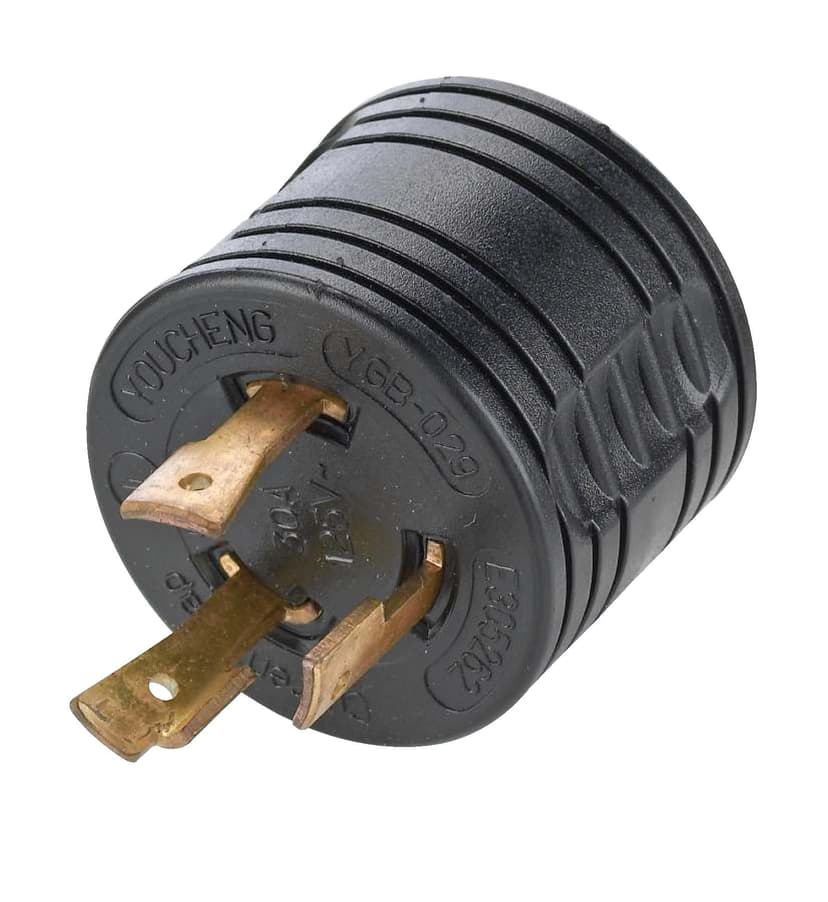Champion 30A, 120V L5-30P Twist Lock RV Plug Adapter