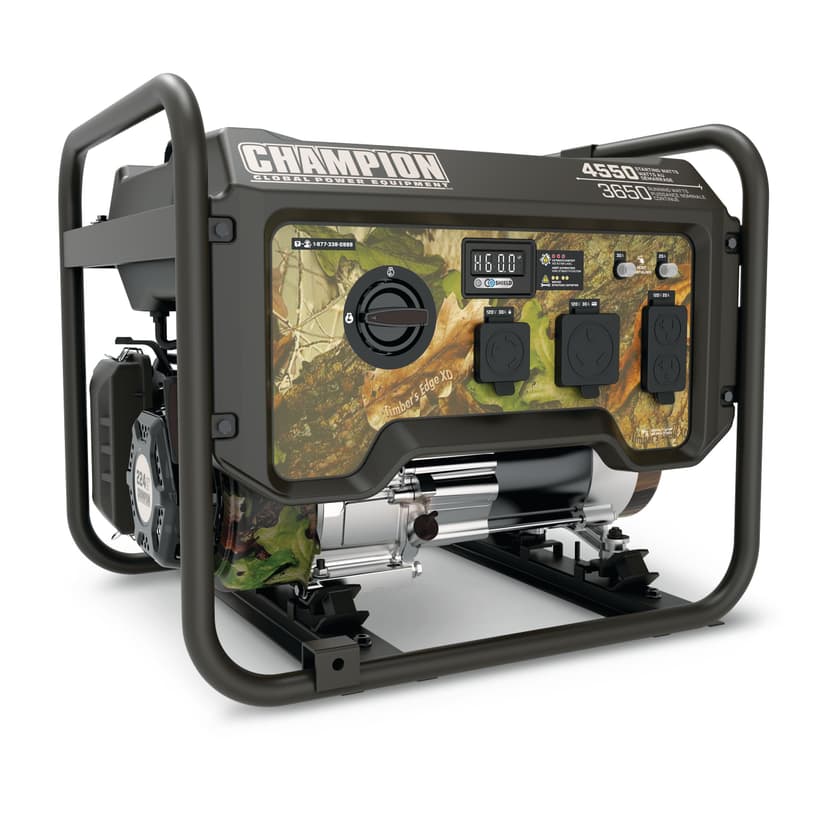 Champion 3650W/4550W Camouflage Portable Generator with CO Shield®