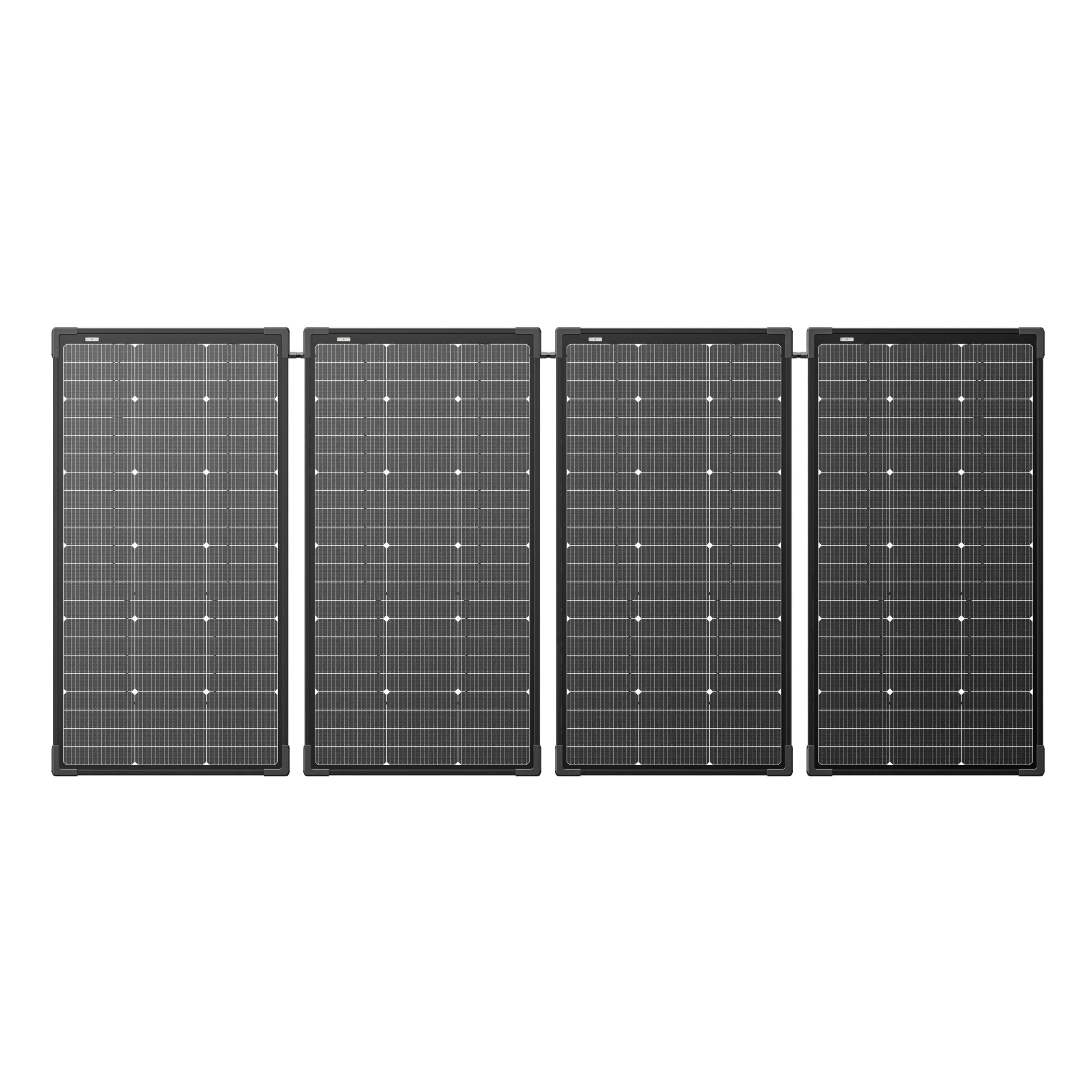 EcoFlow 125W Dual-Sided Modular Solar Panels, 4-pk