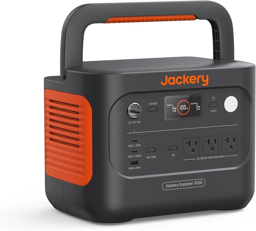 Jackery Explorer 1000V2 6-Port Fast Charging Station