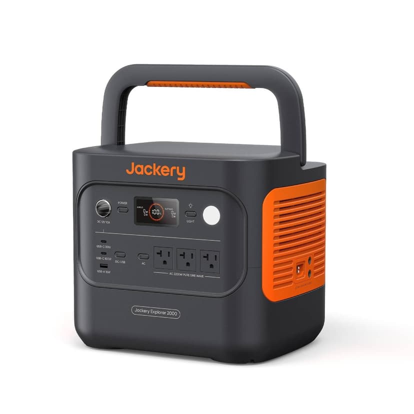 Jackery Explorer 2000V2 2200W Fast Charging Station