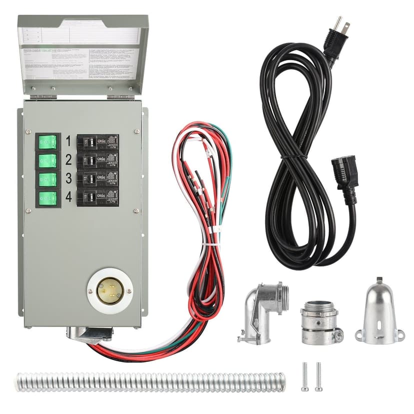 Nature's Generator 4-Circuits 120V 15A Transfer Switch