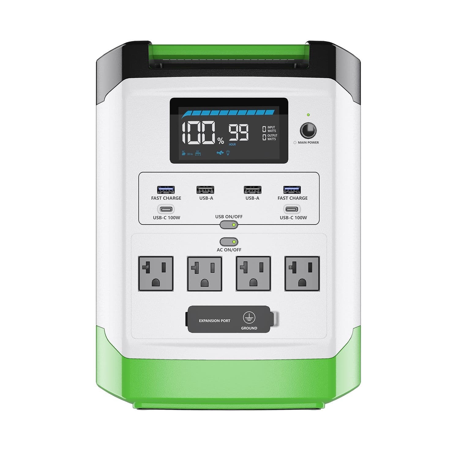 Nature's Generator 1800W Running/3600W Peak Generator