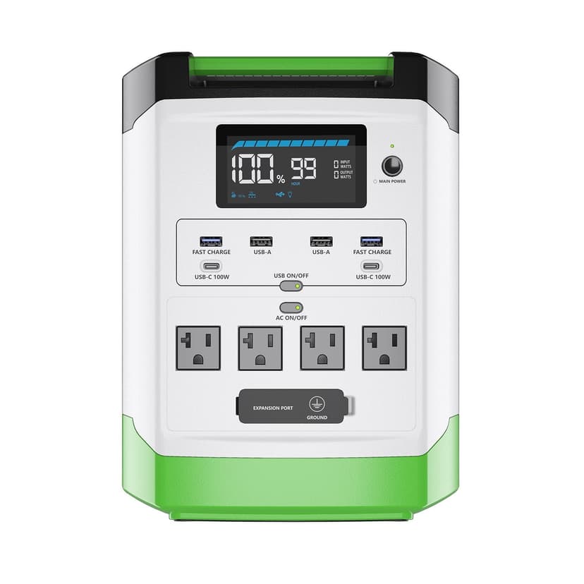 Nature's Generator 1800W Running/3600W Peak Generator