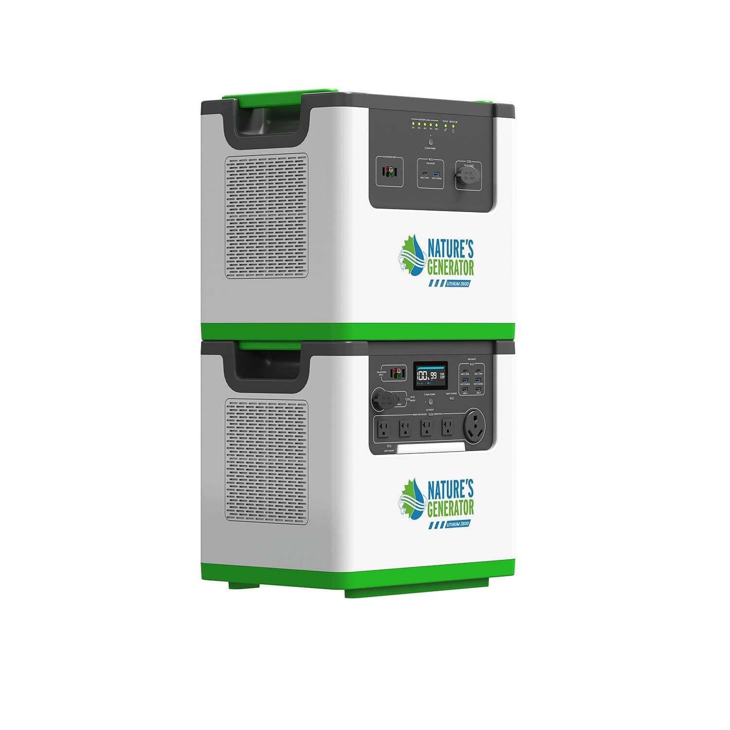 Nature's Generator 3600W Running/7200W Peak with Pod